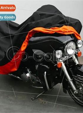 XXXL Orange Motorcycle Cover  Harley Davidson Set Glide E
