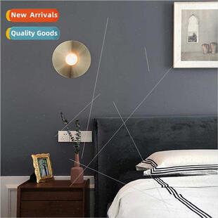 Bedside wall lamp bedroom modern simple light luxury entrywa