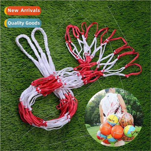Red Whe Basketball Large Mesh Bag Soccer Volleyball Large Th