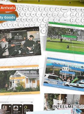 Browsing record stickers sticker book Korea retro ins handbo