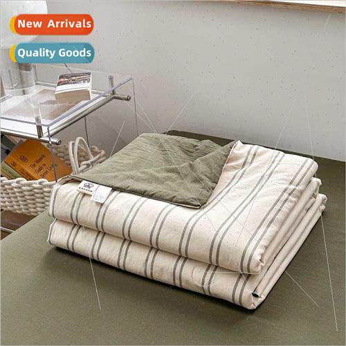 B11 Japan cotton unprinted washed cotton summer quilt Ryohin