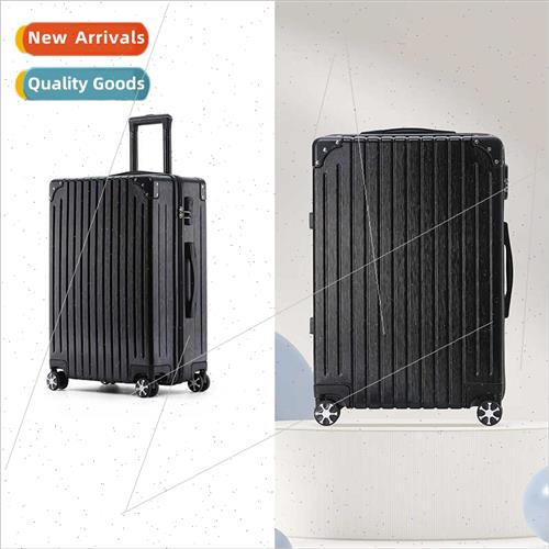 Korea aluminum frame luggage zipper sucase double choice con