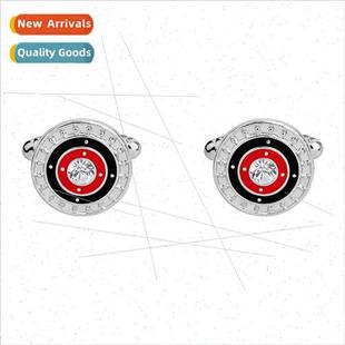 Round Men French Cufflinks Shirt Business Creative