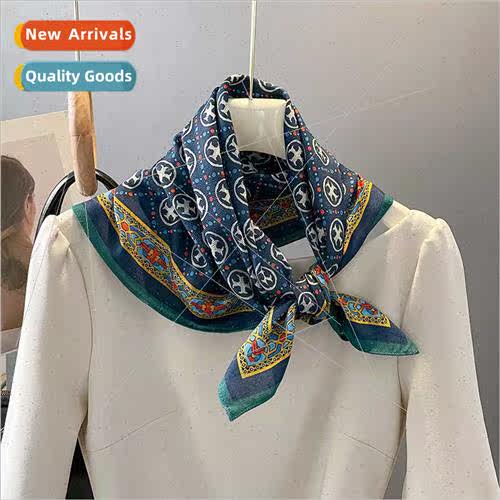 Ethnic son temperament square scarf light imation wool scarf
