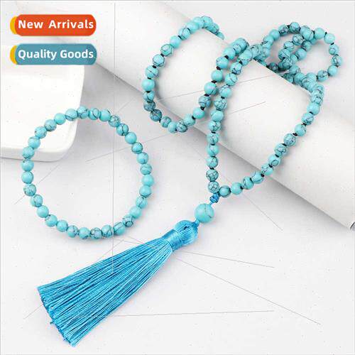 Fashion peace button multi-layer stacked wear beaded bracele