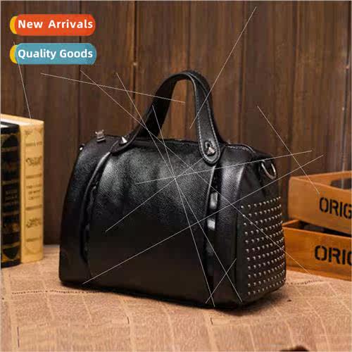 new fall winter leather women bags Europe retro large-capacy