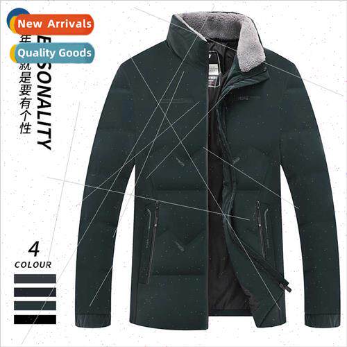 2022 winter down jacket men regular winter jacket loose fash
