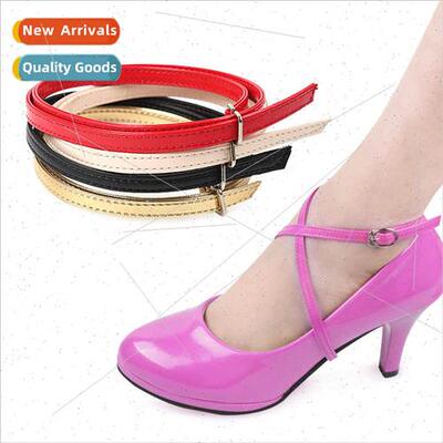 Cross high heels anti-fall shoes laces shoes big not heel bu