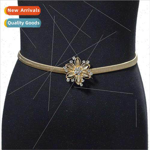 Europe new ladies metal spring waist chain women fashion hun