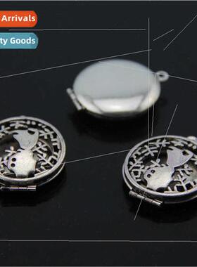 Magic box pendant DIY jewelry accessories villain hollow pen