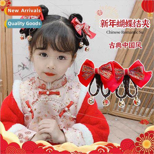 Children New Year headdress Chinese girls hanbok hair clips