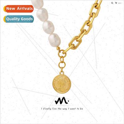 Europe hip-hop -fading double-sided wearable splicing tanium