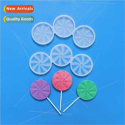 Drop glue epoxy mold DIY chocolate Coral Cheese lollipop sil
