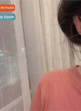 Winter Warmth Hundred cute fur ball 925 silver earrings lamb