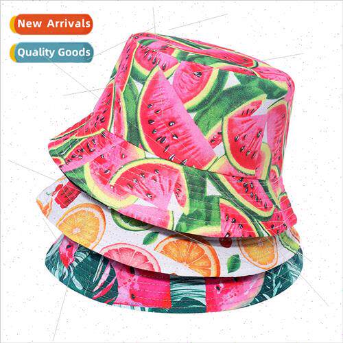 Ins Japan Korea new sun hat summer leisure cute fru watermel