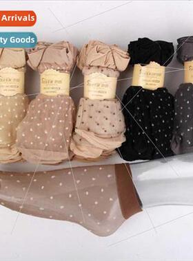 Crystal dot socks short socks polka dot stockings small polk