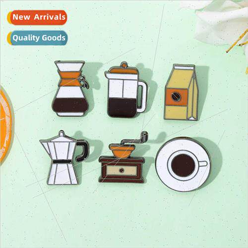 Fashion new cartoon coffee machine coffee cup shape alloy br