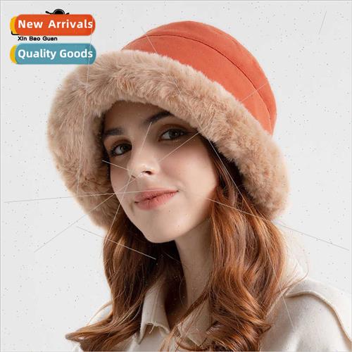 9908 winter cold hat female padded ear protection bucket fis