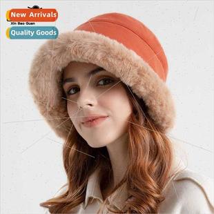hat female bucket winter fis protection cold ear 9908 padded