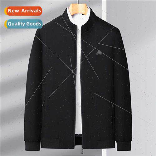 Dad spring fall jacket blouse middle-aged men 2023 new 40 ye