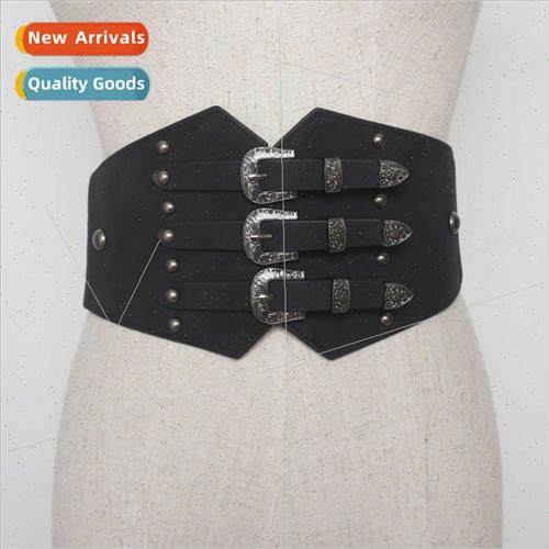 2021 fall winter new Europe fashion elastic waist seal shirt