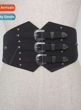 2021 fall winter new Europe fashion elastic waist seal shirt