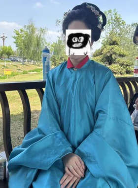 朝云明制晚明风仿孔府八宝杂纹暗花纱立领斜襟长衫