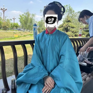 朝云明制晚明风仿孔府八宝杂纹暗花纱立领斜襟长衫