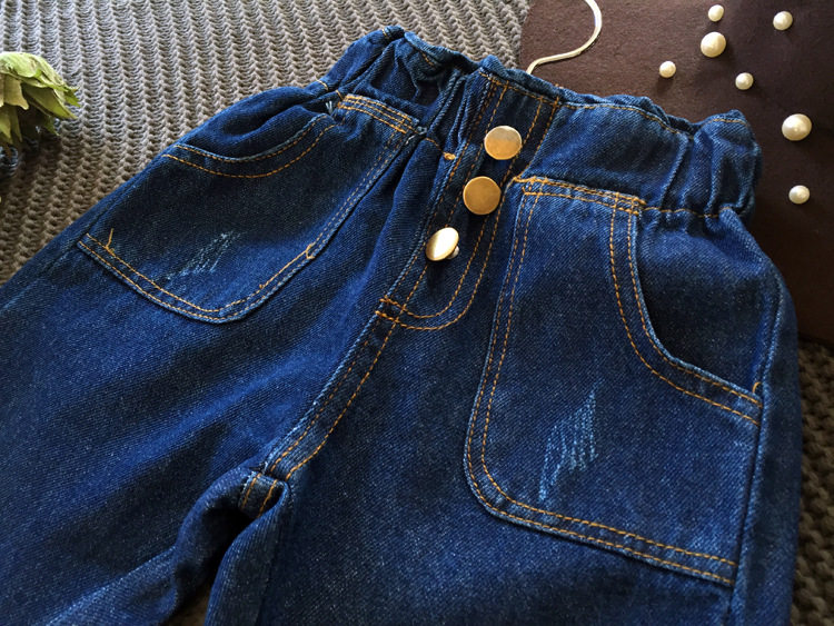 Pantalon fille en mélange - Ref 2063458 Image 4