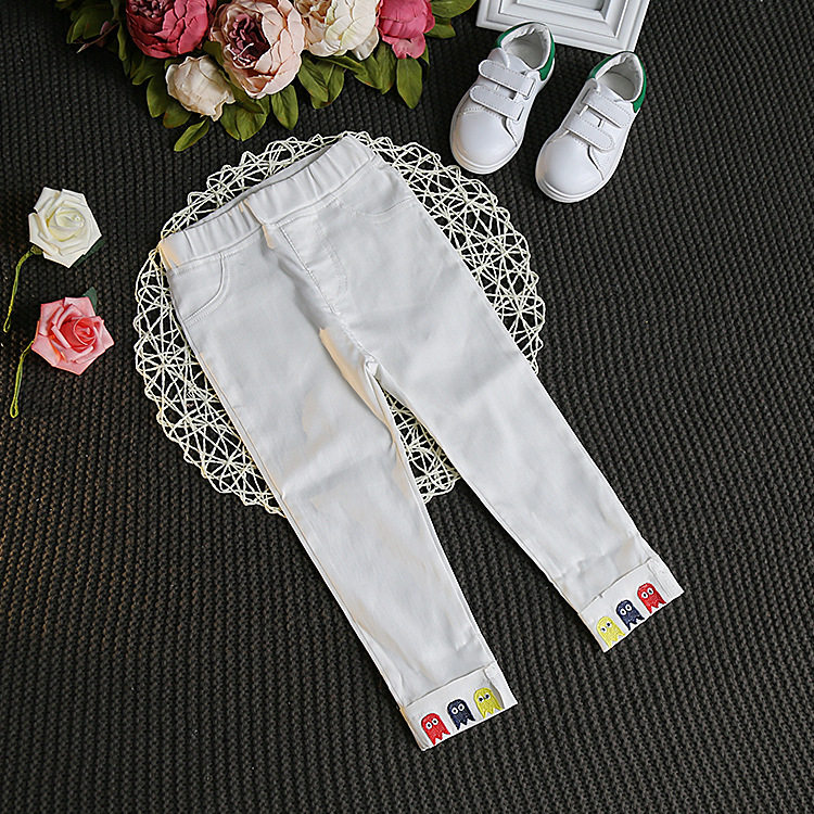 Pantalon fille en mélange - Ref 2063370 Image 4