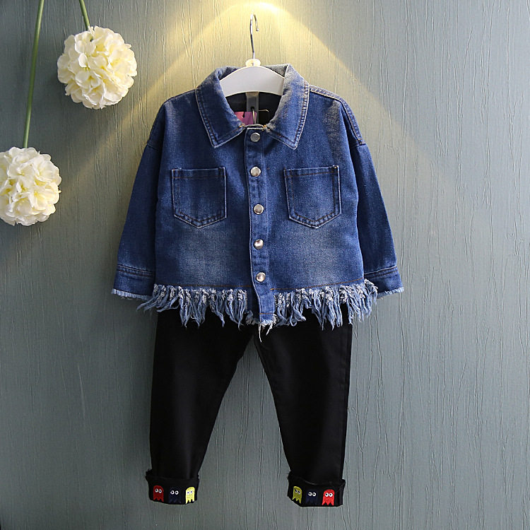 Pantalon fille en mélange - Ref 2063370 Image 3