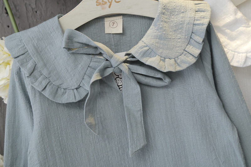 Chemise fille à manche longue - Ref 2085904 Image 5