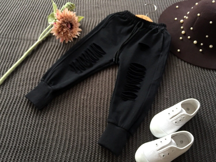 Pantalon fille en coton - Ref 2063247 Image 4