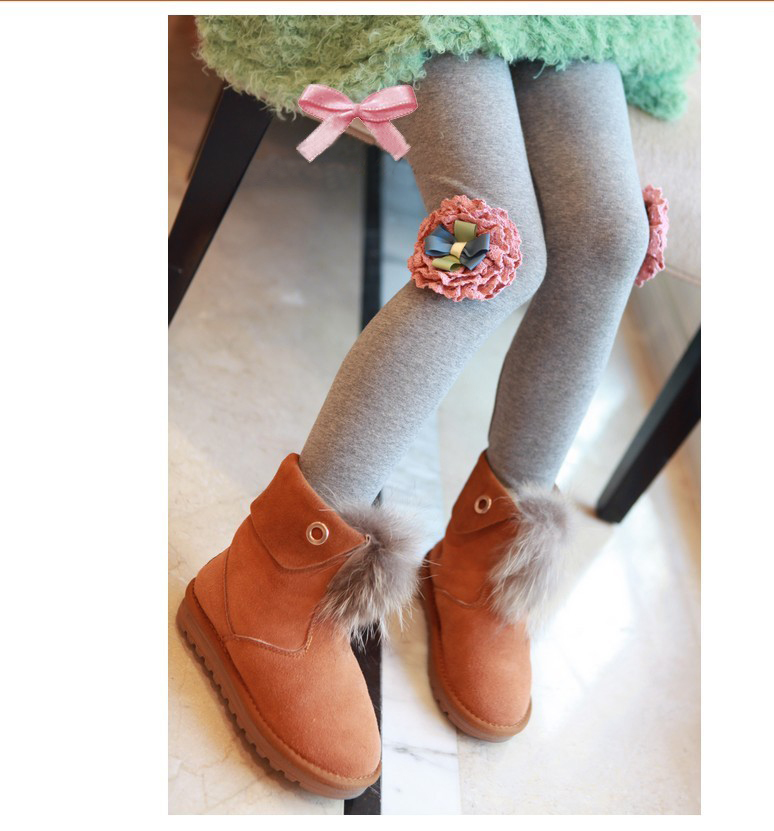 Pantalon fille en Toile de coton - Ref 2061094 Image 3