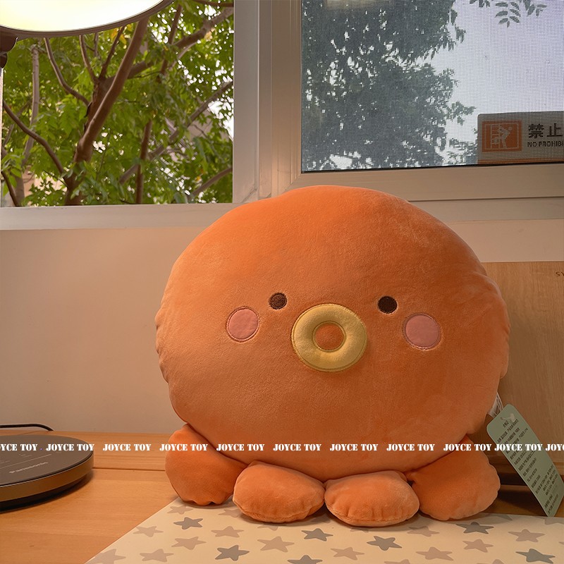创意胖章鱼公仔猫咪毛绒玩具可爱玩偶鸽子抱枕Q布娃娃生日礼物女