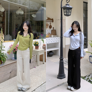 PERRY自制小个子窄版微喇牛仔小码150xxs