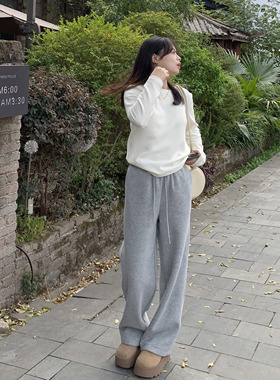 PERRY自制小个子自发热石墨烯加绒运动裤小码150xss