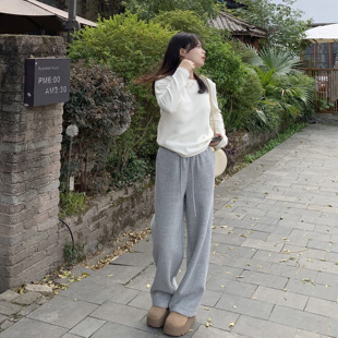 PERRY自制小个子自发热石墨烯加绒运动裤 150xss 小码