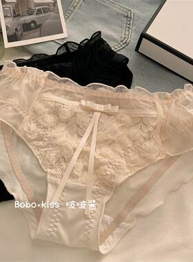 日系甜美纯欲风蕾丝内裤女