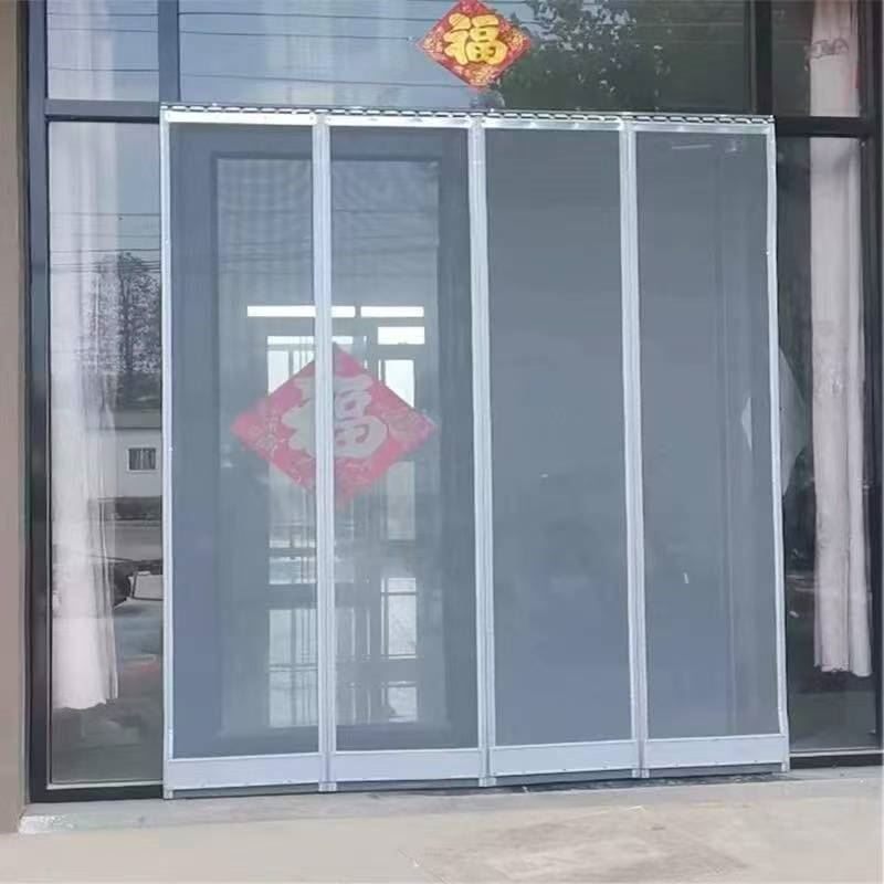 夏季门帘纱网磁性自吸帘透气饭店超市商店铺家用夏天防蚊子挡苍蝇