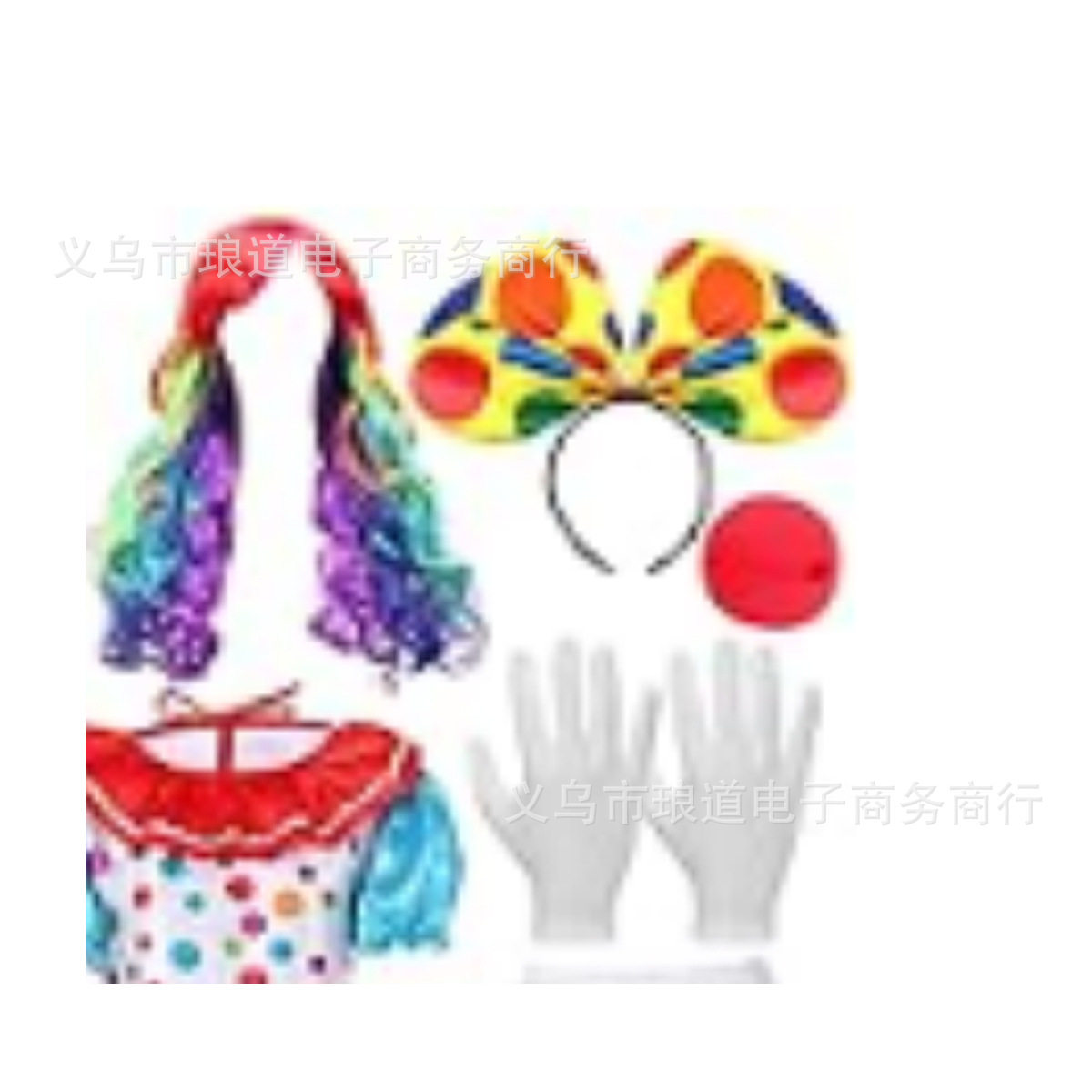 新款 万圣节小丑套装万圣/圣诞/儿童节用服饰圣诞节