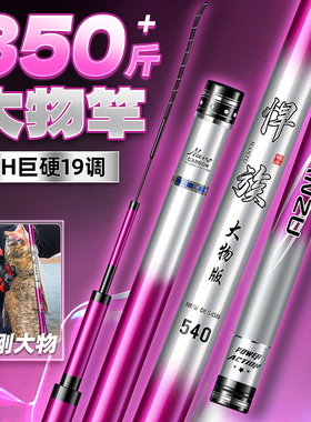 青鲟大物竿12H19调台钓竿鱼竿手杆超超轻超硬鲢鳙竿青鱼竿巨物竿