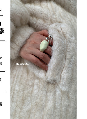 LonslanAcc小众精致质感食指戒指