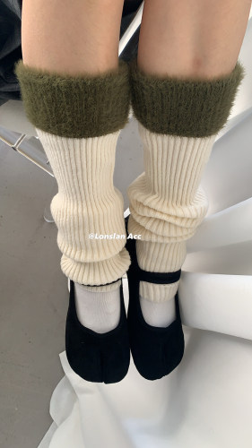 LonslanAcc柔软水貂绒袜套