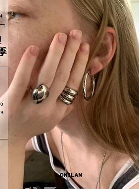 LONSLANACC不规则造型几何戒指