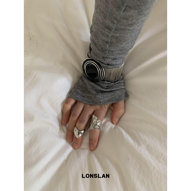 LONSLANACC重工百搭编织手镯