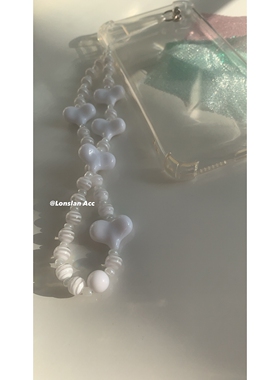 LONSLAN ACC 可爱少女精致CCD挂坠链手机链