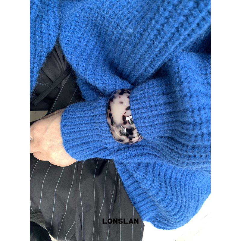 LONSLANACC复古豹纹时髦手镯