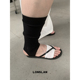 2025ss时尚 LONSLAN ACC 配饰分趾半掌缪系吸汗袜人字拖半截袜
