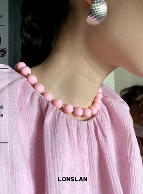 LONSLANACC俏皮串珠简约百搭项链